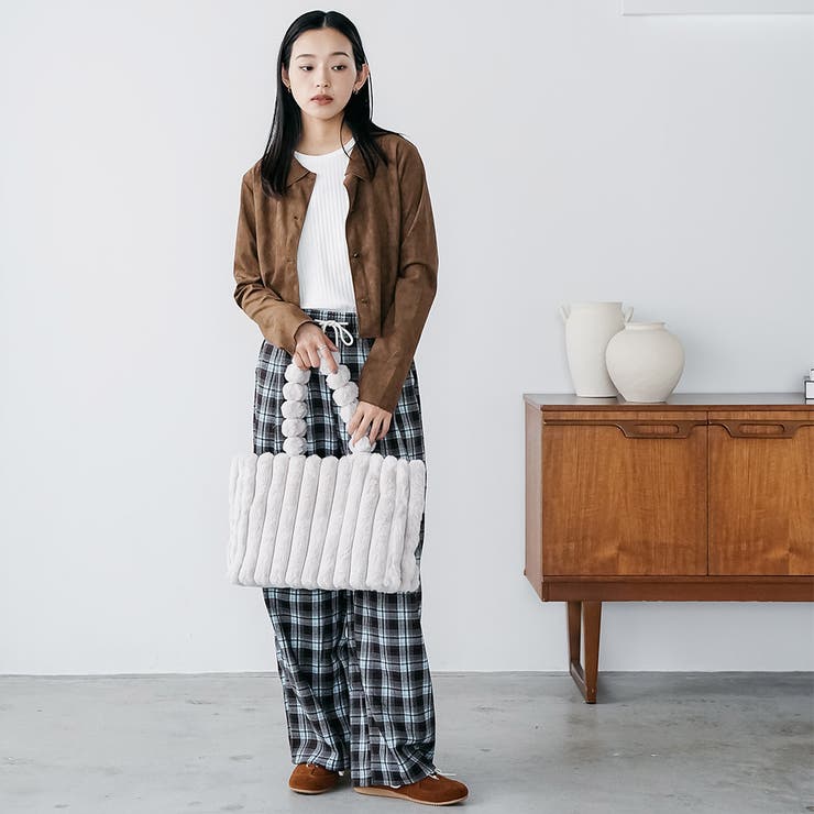 スウェードロングスリーブメロウブラウス レギュラーカラー 長袖 | mili an deni | 詳細画像21 