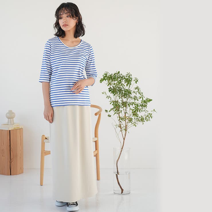 5分袖Tシャツ 新色追加 M | mili an deni | 詳細画像9 