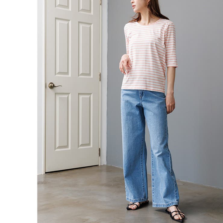 5分袖Tシャツ 新色追加 M | mili an deni | 詳細画像11 