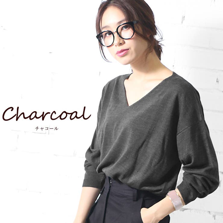 ニット セーター Vネック | mili an deni | 詳細画像7 