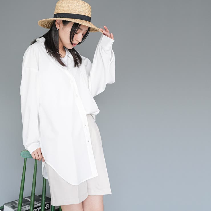 無地シャツラッシュガード UVカット 遮光率97% | mili an deni | 詳細画像8 