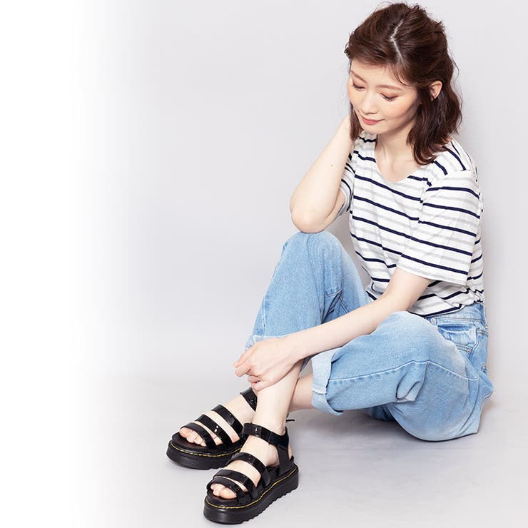 半袖 ボーダー カットソー | mili an deni | 詳細画像9 