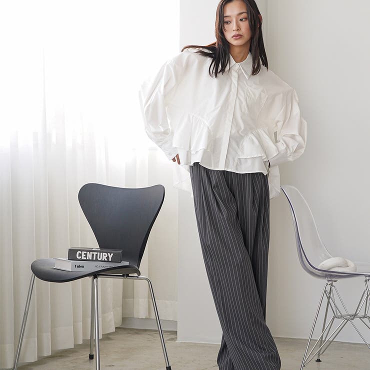 裾ティアードブラウス ブラウス レディース | mili an deni | 詳細画像7 