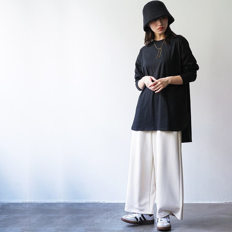 レイヤードTシャツ BIGTシャツ オーガニックコットン | mili an deni | 詳細画像11 