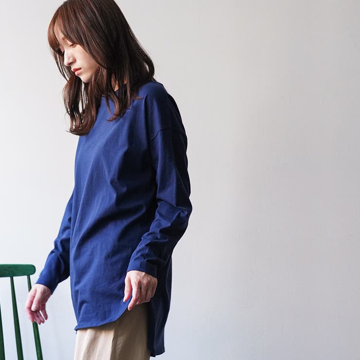 レイヤードTシャツ BIGTシャツ オーガニックコットン | mili an deni | 詳細画像17 