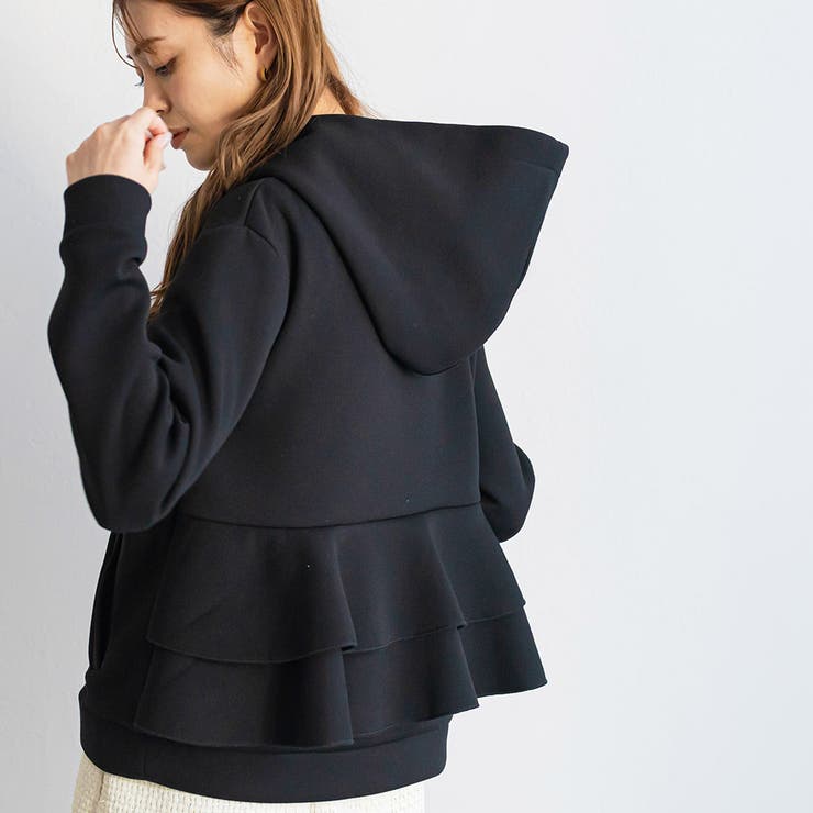 バックフリルプルオーバー フード プルオーバー | mili an deni | 詳細画像10 