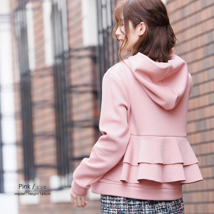 バックフリルプルオーバー フード プルオーバー | mili an deni | 詳細画像15 