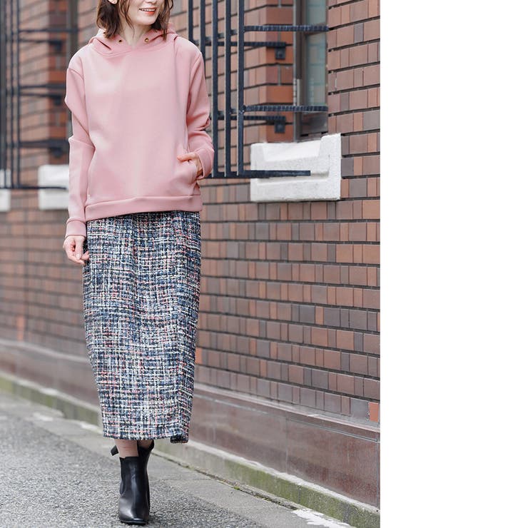 バックフリルプルオーバー フード プルオーバー | mili an deni | 詳細画像17 