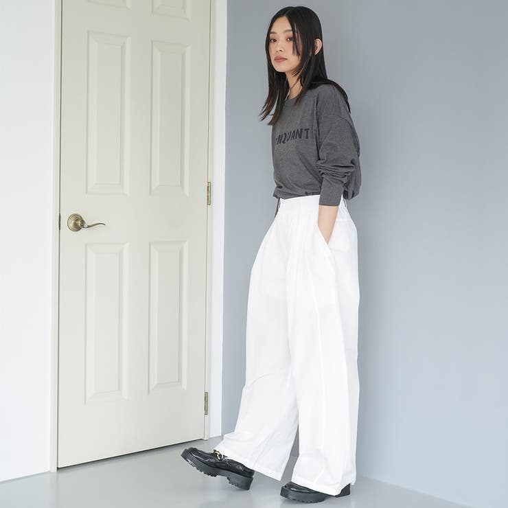 フォントプリントT フレンチロゴ プリント | mili an deni | 詳細画像13 