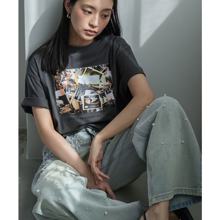 チャコール | Tシャツ レディース 半袖 | mili an deni
