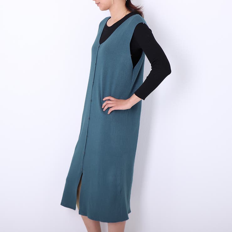 【新品未使用】MONNALISA♡ワンピース♡140cm〜150cm ワンピース 「mochiz」全方向 ストレッチ 4way レース カフス