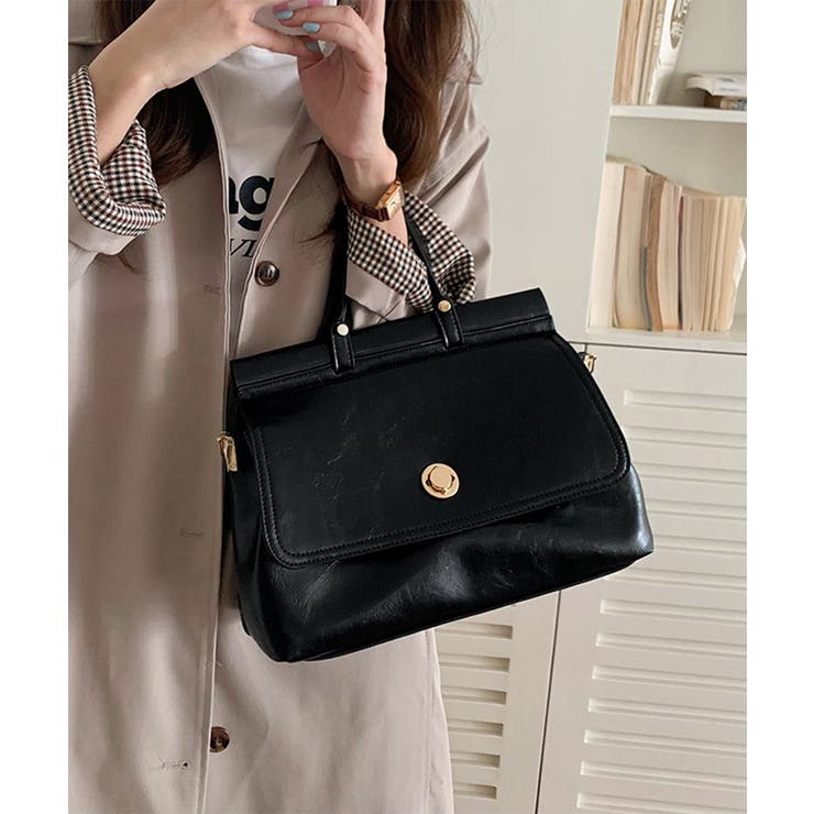 ブラック | レトロ ショルダーバッグ レディース韓国 | Miniministore