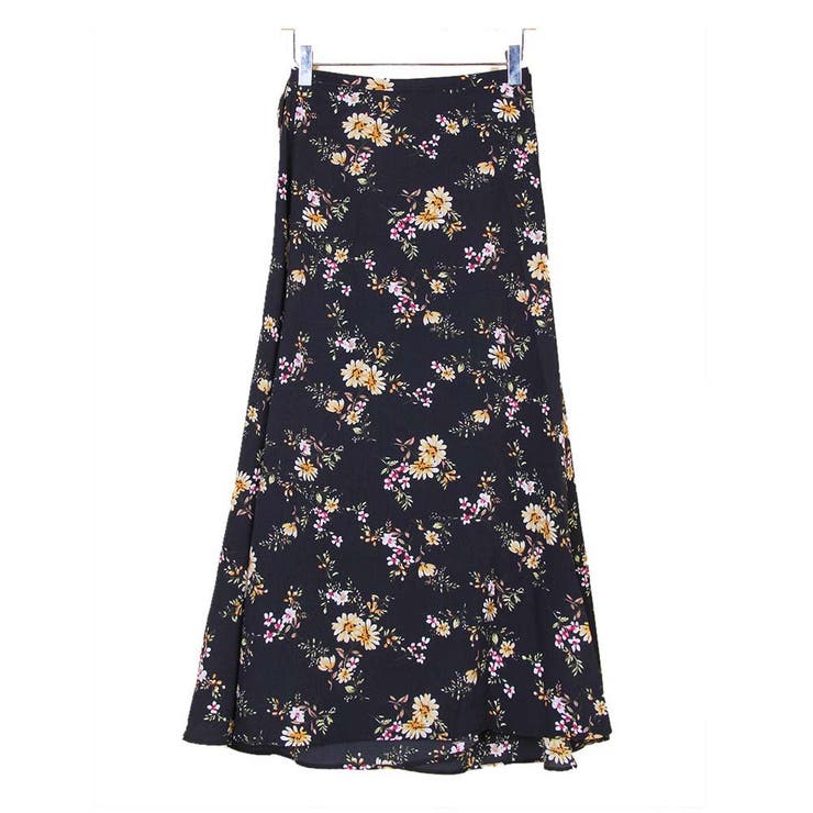 MINORI【ミノリ】ロングスカート（L）花柄 上品