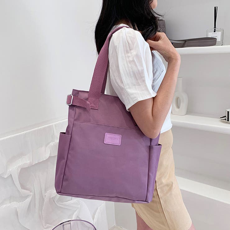 トートバッグ 肩掛け シンプル 大容量 [品番：II000008721]｜Miniministore（ミニミニストア）のレディースファッション通販｜SHOPLIST（ショップリスト）