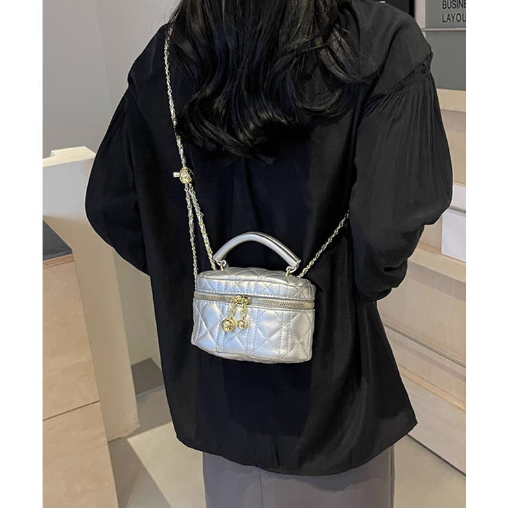 キルティングショルダーバッグ ミニバッグ[品番：II000009793