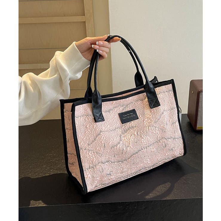 Dolce & Gabbana フローラル ストラップ付き トートバッグ 2WAY ピンク系 Dolce & Gabbana(ドルチェ&ガッバーナ) トートバッグ