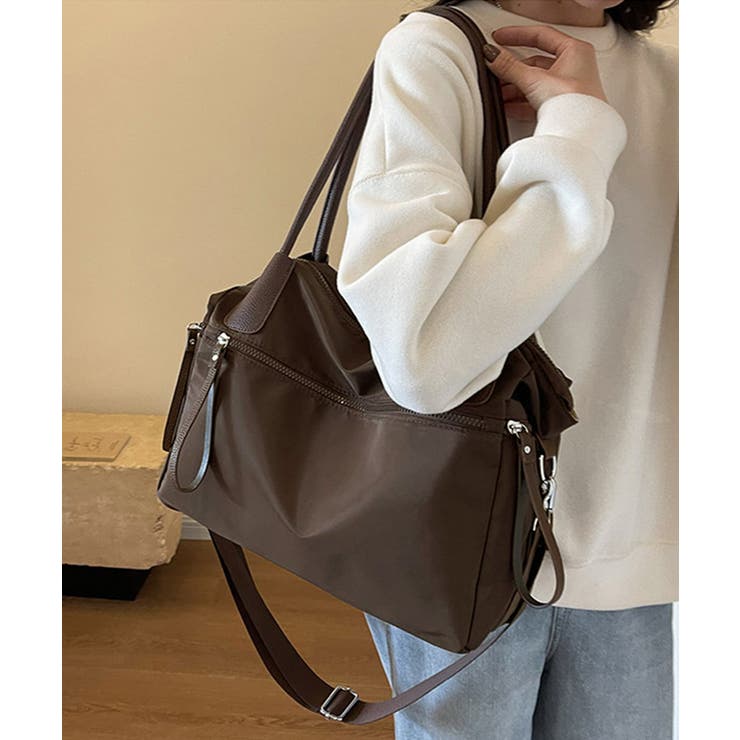 ブラウン | 3way トートバッグ ショルダーバッグ | Miniministore