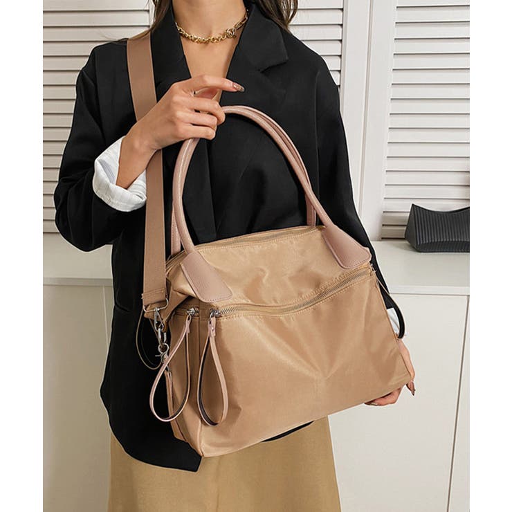 キャメル | 3way トートバッグ ショルダーバッグ | Miniministore