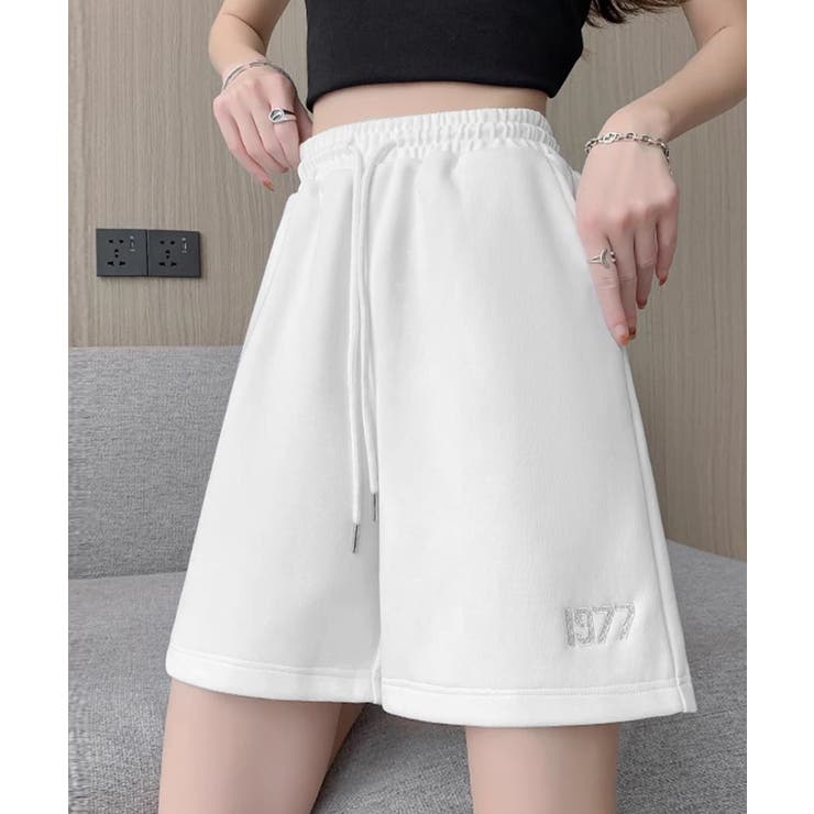 韓国 ルーズプリントトレーナー ショートパンツ セット 502264 IMG_7104.jpeg