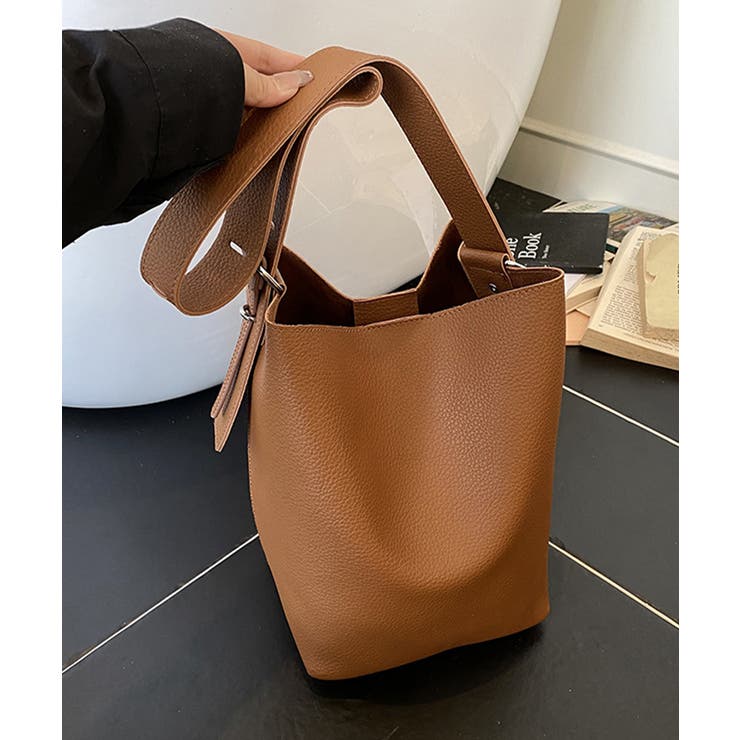 大容量トートバッグ ミニポーチ付き 上品 | Miniministore | 詳細画像15 