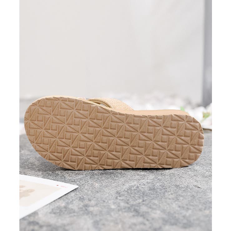 厚底サンダルジュート風クロスサンダル美脚 | Miniministore | 詳細画像24 