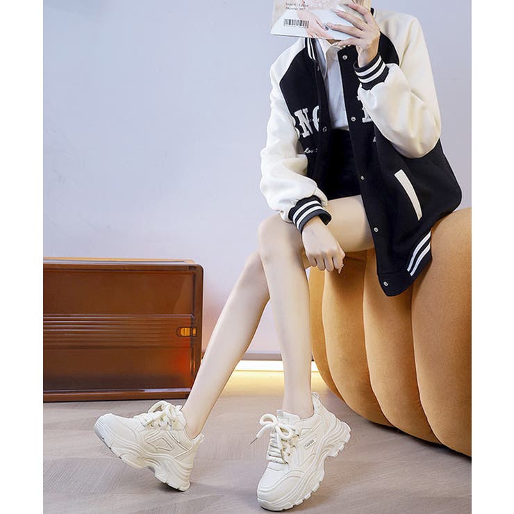 ダッドスニーカー レディース 厚底靴美脚 | Miniministore | 詳細画像4 