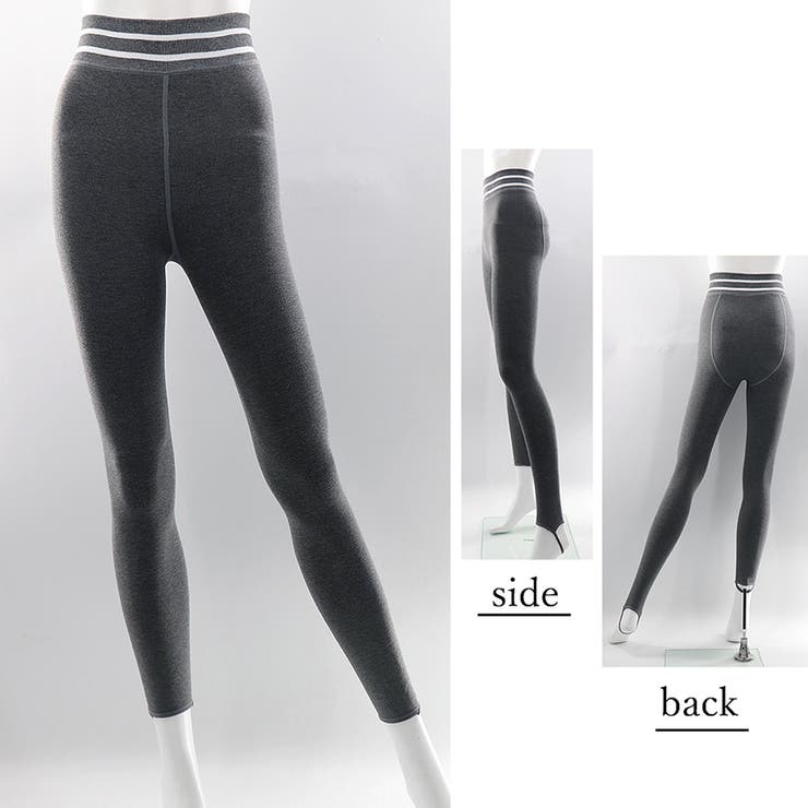 レギンスパンツ 裏起毛 ハイウエスト | Miniministore | 詳細画像17 