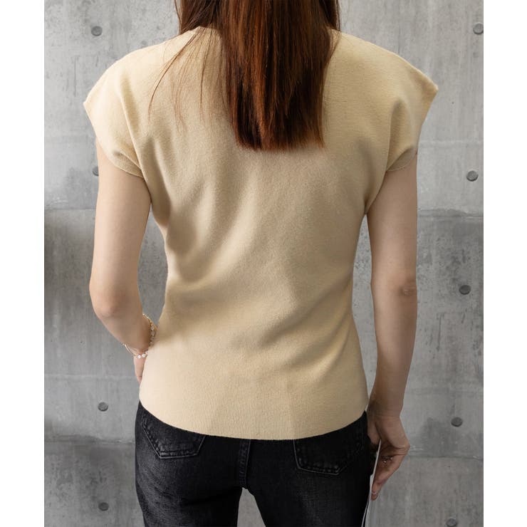 ニットTシャツ レディース 韓国風 夏服 | Miniministore | 詳細画像19 