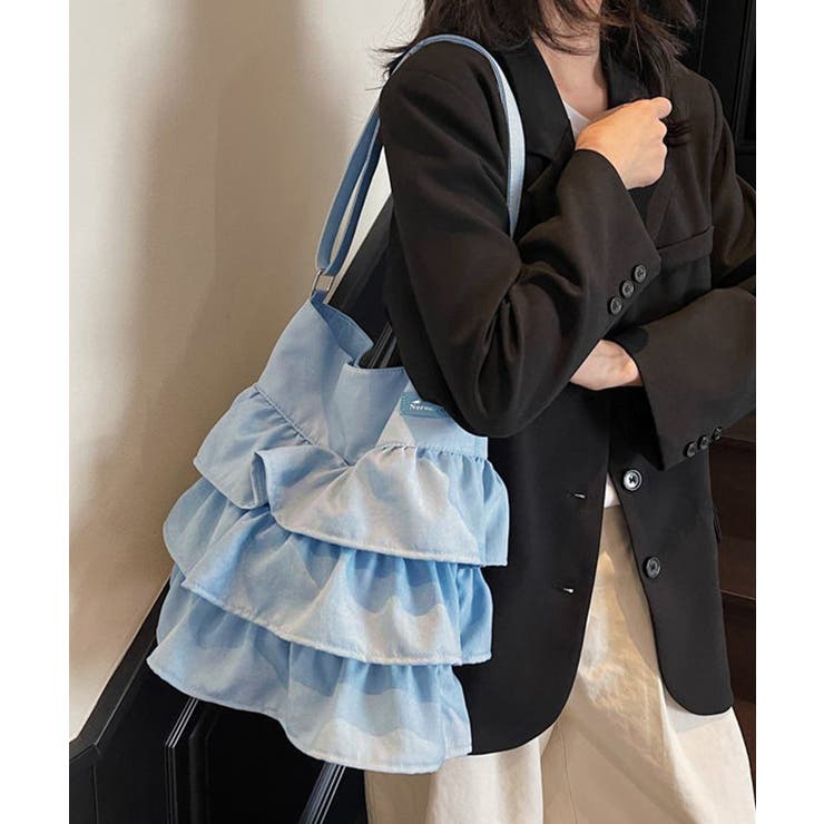 フリルショルダーバッグ ティアードバッグ | Miniministore | 詳細画像11 