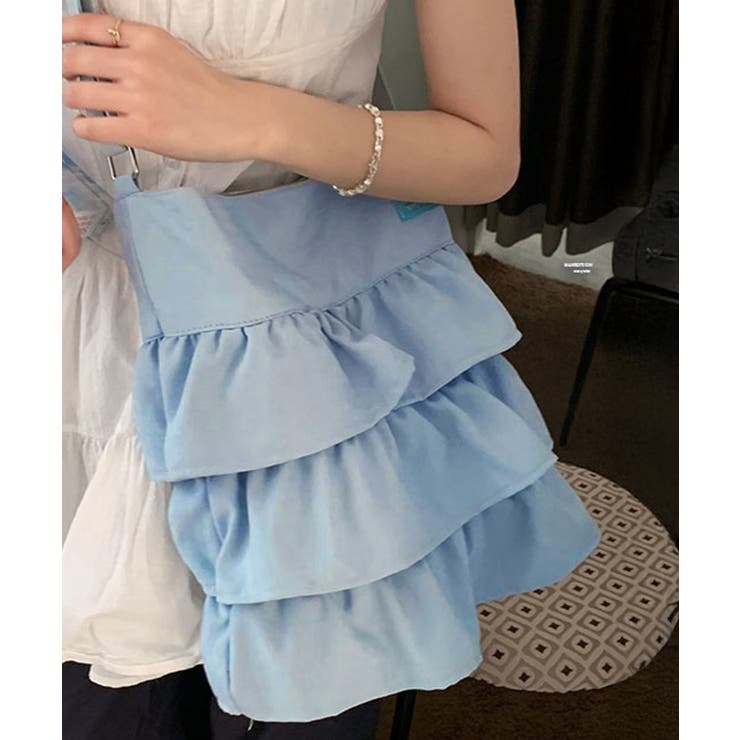 フリルショルダーバッグ ティアードバッグ | Miniministore | 詳細画像12 