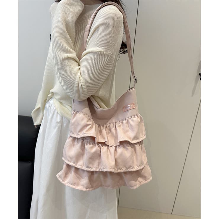 フリルショルダーバッグ ティアードバッグ | Miniministore | 詳細画像15 