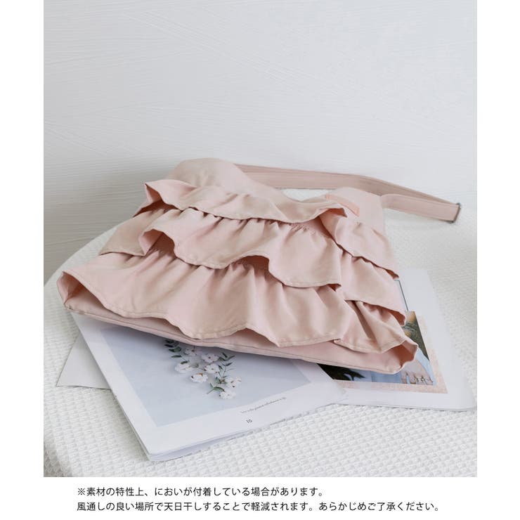 フリルショルダーバッグ ティアードバッグ | Miniministore | 詳細画像24 
