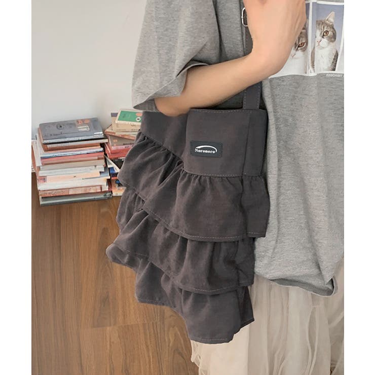 フリルショルダーバッグ ティアードバッグ | Miniministore | 詳細画像8 