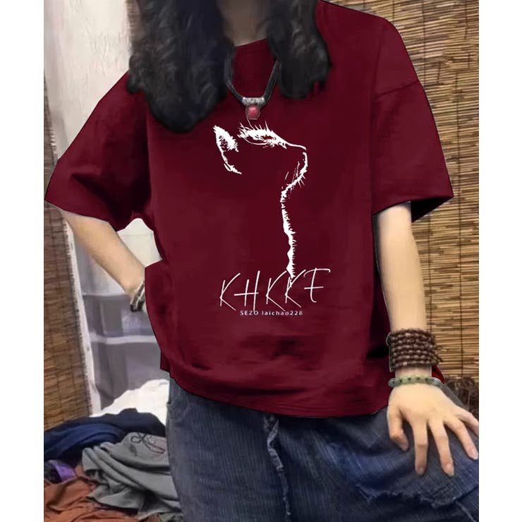 ビッグtシャツ レディース 半袖トップス | Miniministore | 詳細画像15 