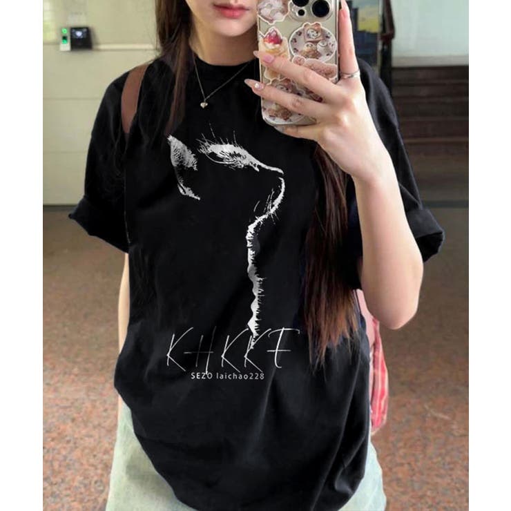 ビッグtシャツ レディース 半袖トップス | Miniministore | 詳細画像5 