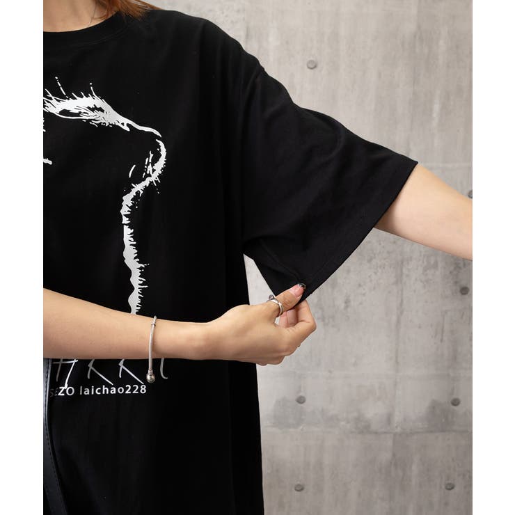 ビッグtシャツ レディース 半袖トップス | Miniministore | 詳細画像8 