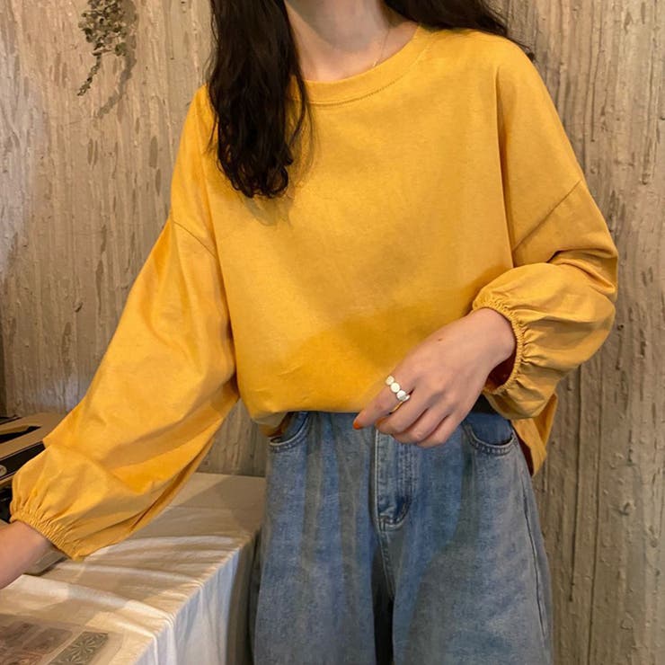 長袖Tシャツ ドロップショルダーtシャツ | Miniministore | 詳細画像11 