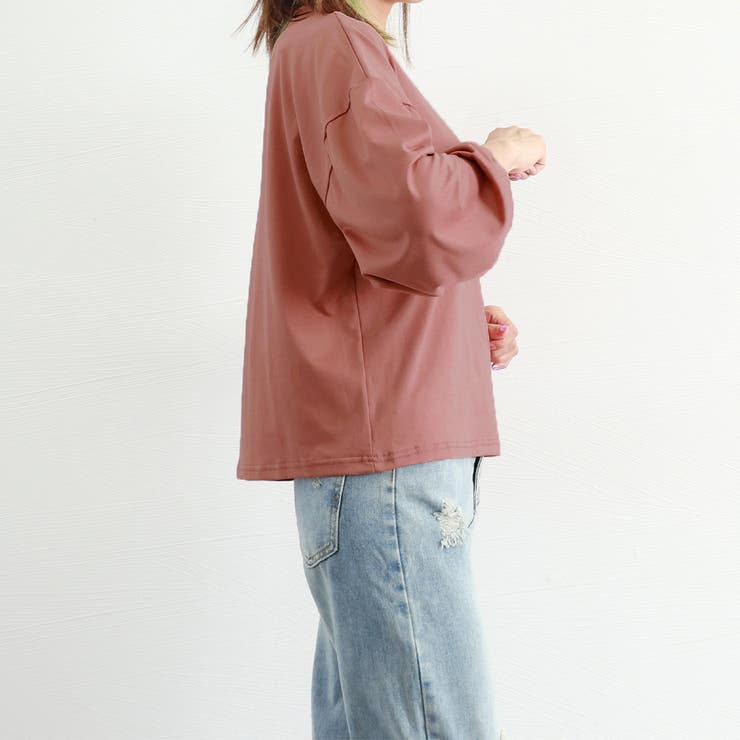 長袖Tシャツ ドロップショルダーtシャツ | Miniministore | 詳細画像17 