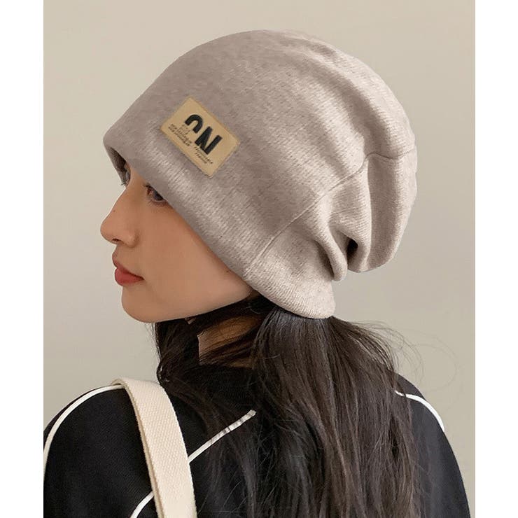 リブニット帽  ロゴビーニー暖かい韓国風 | Miniministore | 詳細画像11 