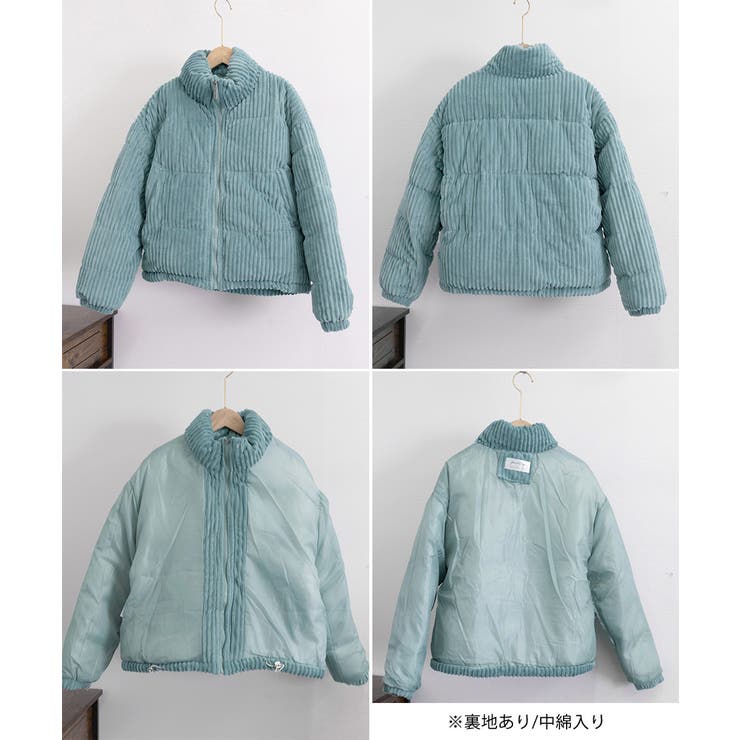 コーデュロイ 中綿ジャケット ショート丈 | Miniministore | 詳細画像28 