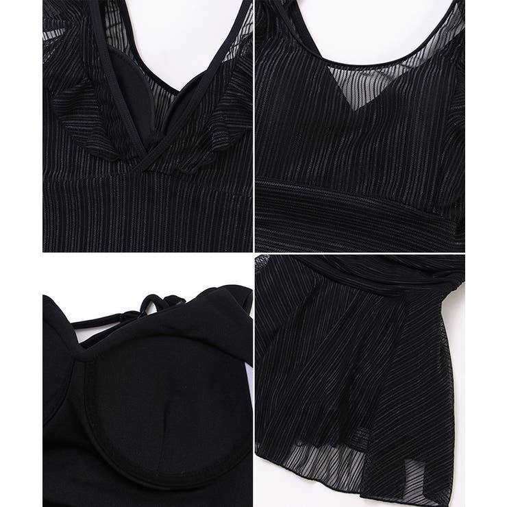 フリルシアーミニワンピース水着レディース | Miniministore | 詳細画像11 