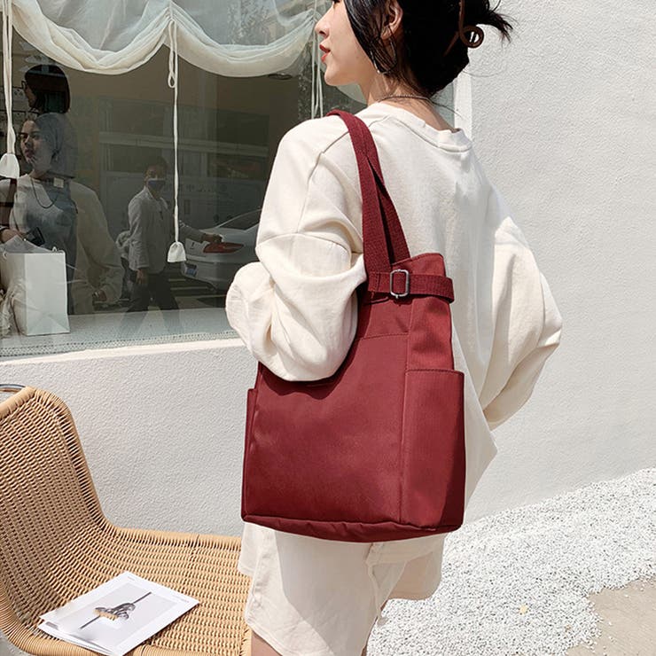 トートバッグ 肩掛け シンプル 大容量 | Miniministore | 詳細画像11 