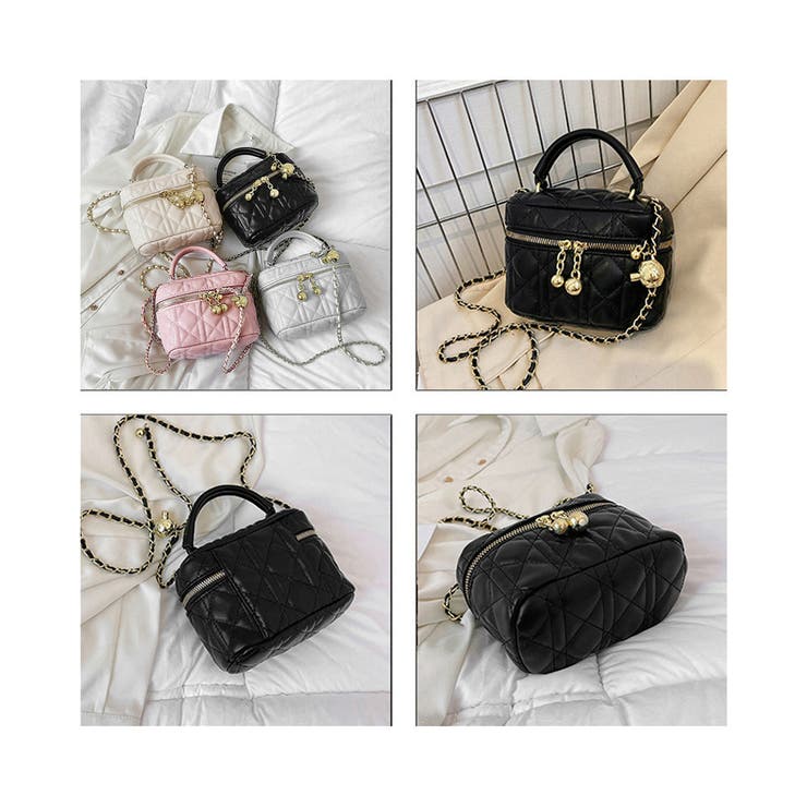 キルティングショルダーバッグ ミニバッグ[品番：II000009793