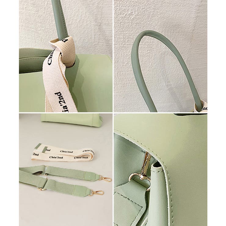 ワンハンドル トートバッグ 2WAY韓国 | Miniministore | 詳細画像19 