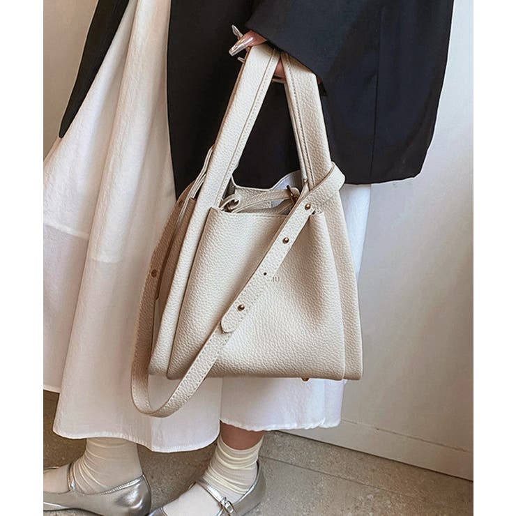 韓国風ショルダーバッグ ポーチ付きカバン | Miniministore | 詳細画像3 