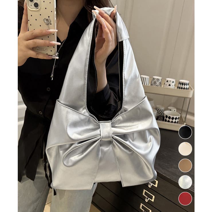 ビッグリボンバッグ ワンショルダートート | Miniministore | 詳細画像1 