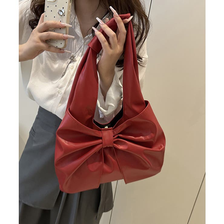 ビッグリボンバッグ ワンショルダートート | Miniministore | 詳細画像10 