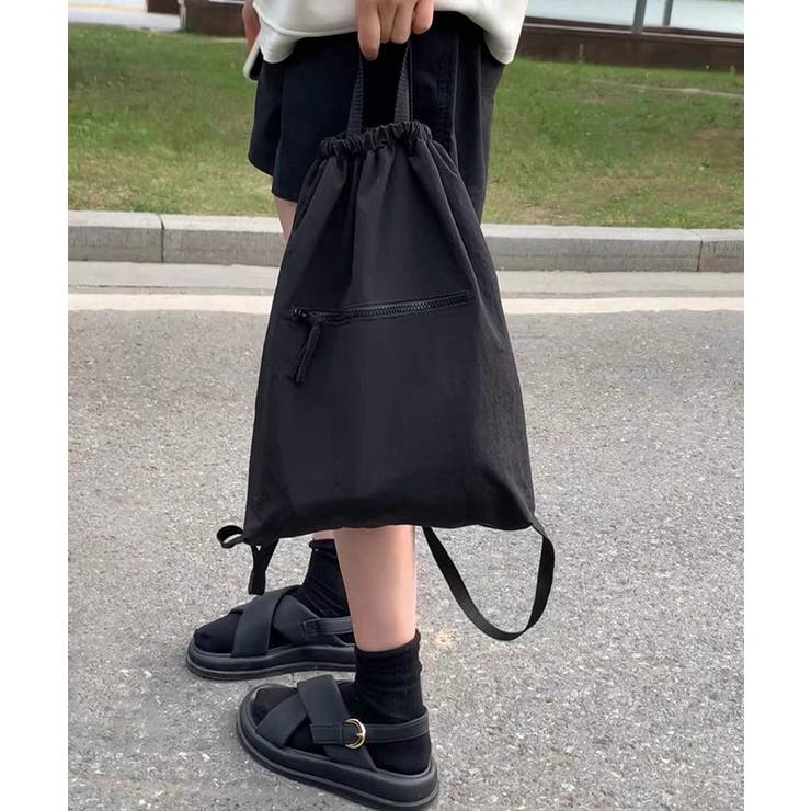 リュックサック ドローストリングリュック | Miniministore | 詳細画像12 