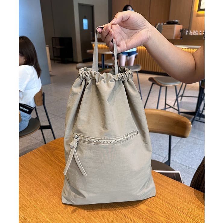 リュックサック ドローストリングリュック | Miniministore | 詳細画像14 