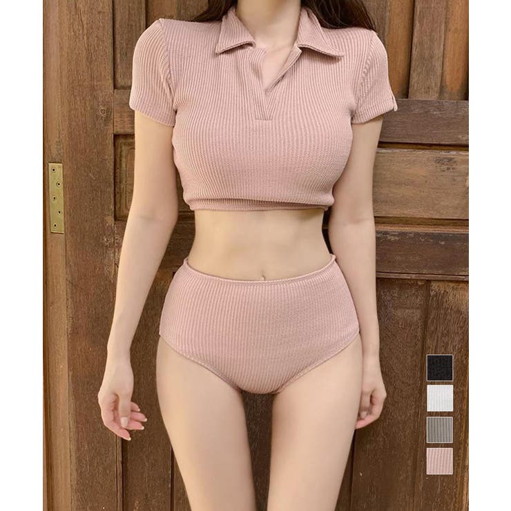 水着レディース ビキニ2点セット 韓国風 | Miniministore | 詳細画像1 